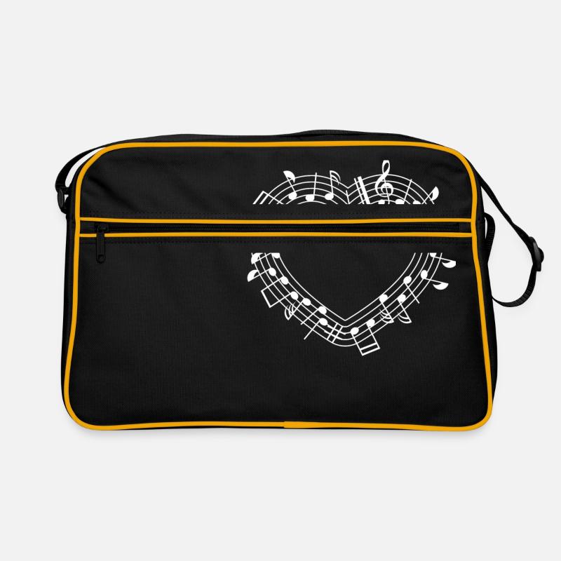 coeur de partition Sac Retro