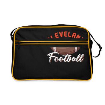 Cleveland Football - Retro Bag - black/gold - Front