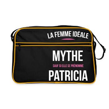 Patricia idéale mythe cadeau noël - Sac Retro - noir/or - Devant