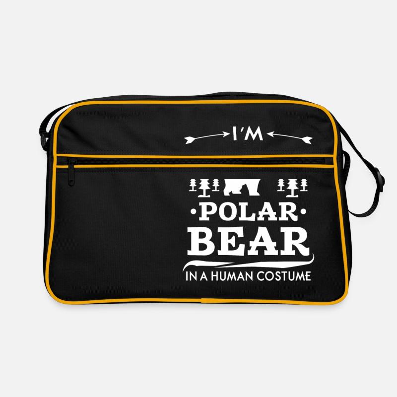 I'm really a Polar Bear in a human costume Sac Retro