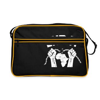 BANTU édition - Sac Retro - noir/or - Devant