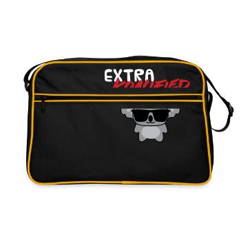 Koala - T-shirt - Sunglasses - Extra - Retro Bag - black/gold - Front