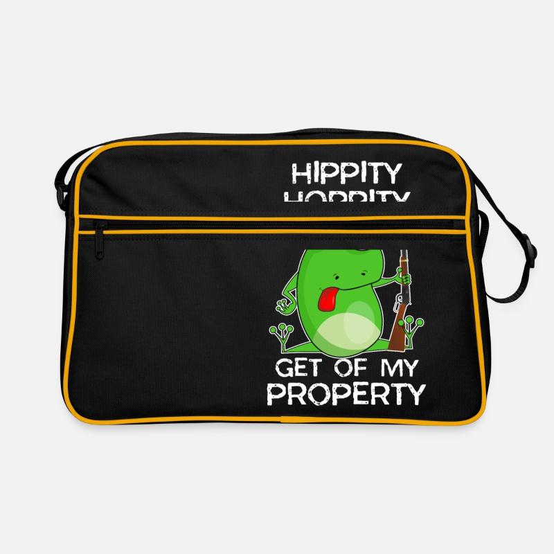 Hippity Hoppity Get Off My Property Retro Bag