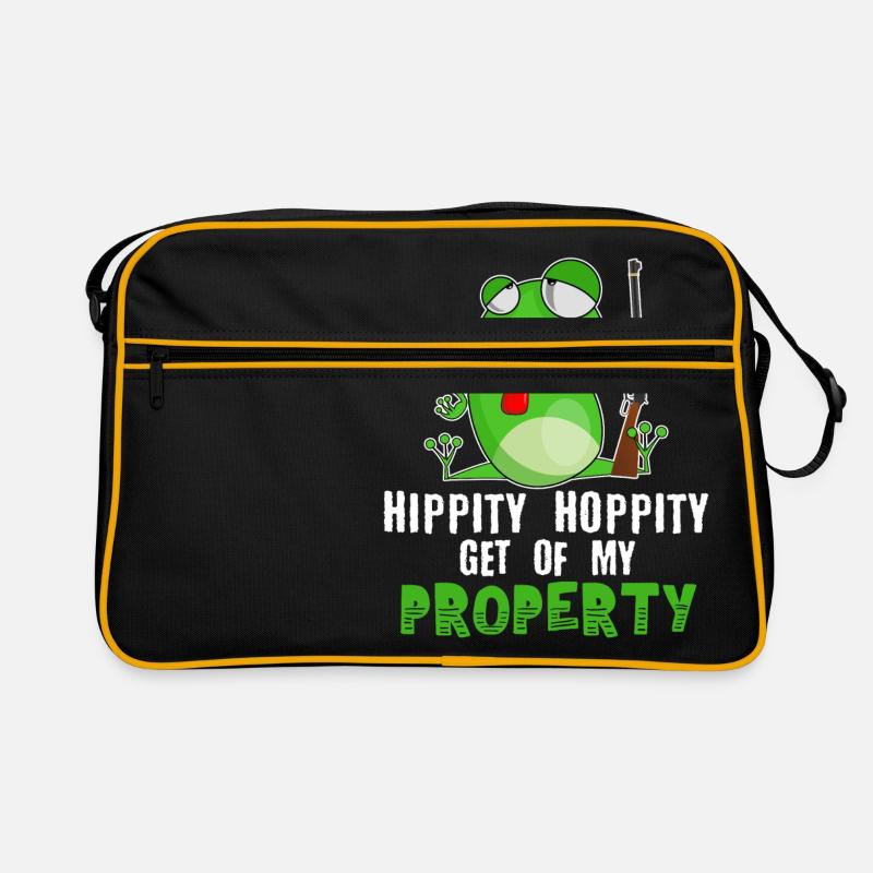 Hippity Hoppity Get Off My Property Retro Bag