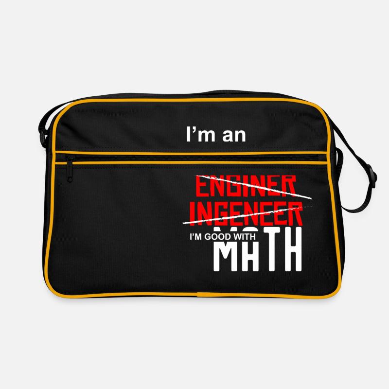 I'm an engineer - I'm good with math Retro Bag