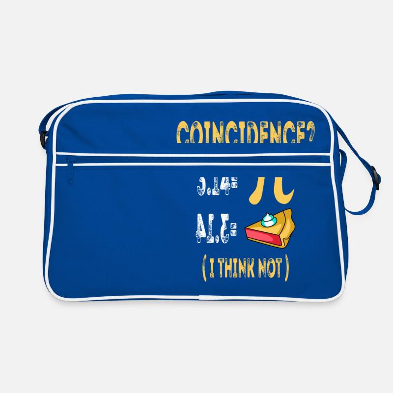 3.14 Pi Pie Coïncidence Math Symboles-Je ne pense pas Sac Retro
