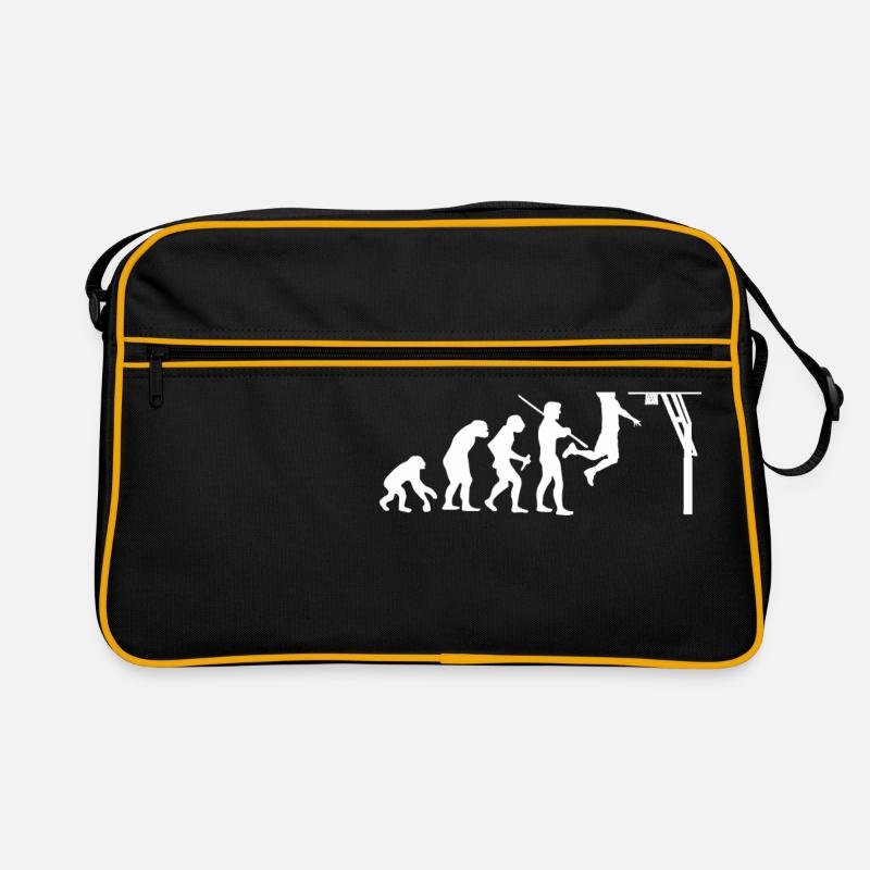 Evolution Basketball T-Shirt Retro Tasche