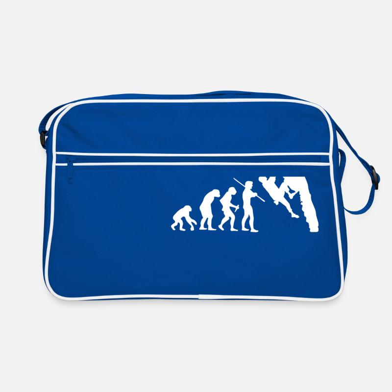 Evolution Bouldering Climbing T-Shirt Retro Bag