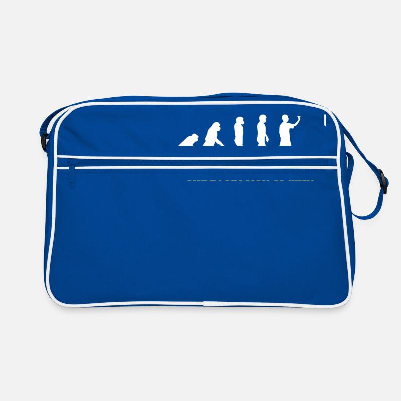 Darts - Evolution - Funny - Gift Retro Bag