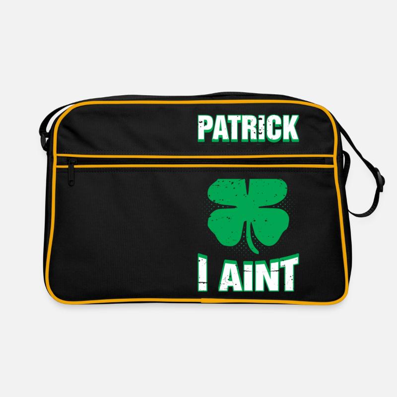 Patrick war ein Heiliger, ich bin nicht lustig St. Patricks Day Retro Tasche