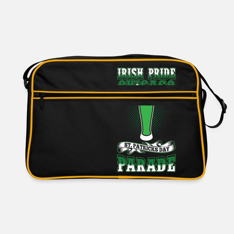 Irish Pride Chicago St Patricks Day Parade Beer Retro Bag