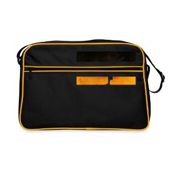 Germany Flag Kickboxer Gift Gift - Retro Bag - black/gold - Front