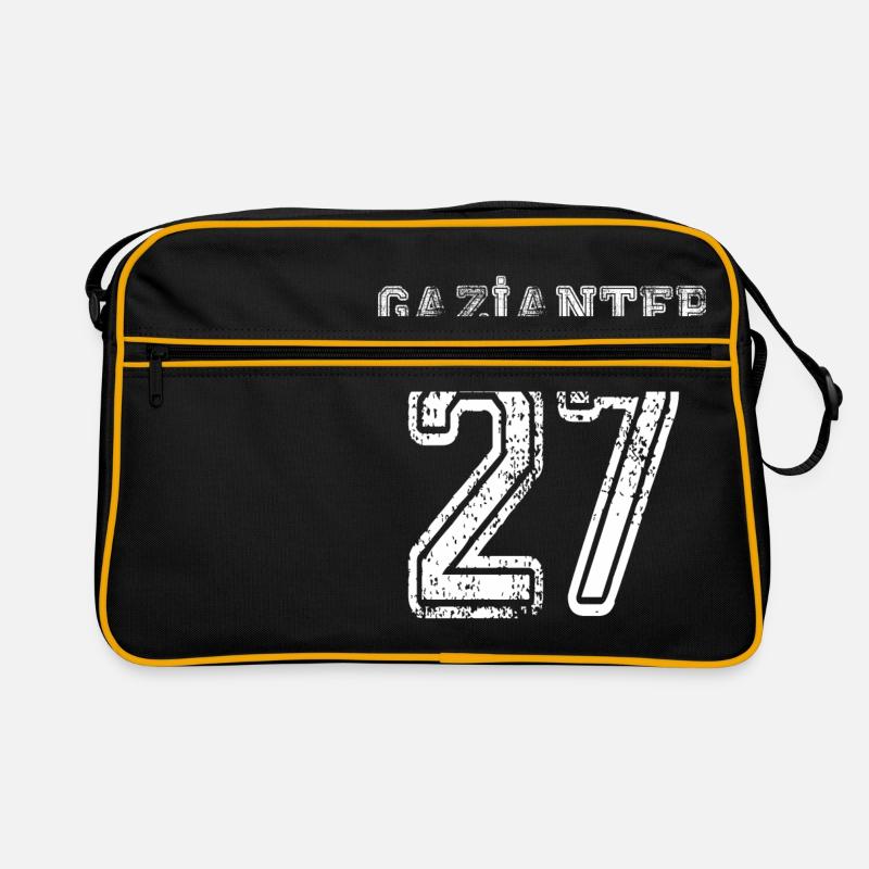 27 Gaziantep plaque d'immatriculation turque comme un cadeau Sac Retro