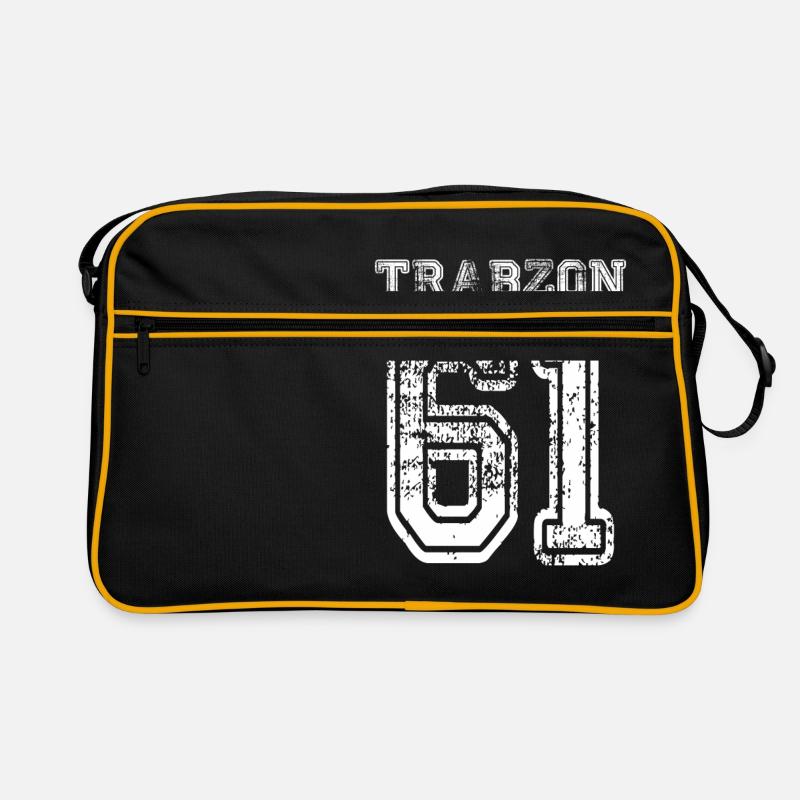 61 Trabzon plaque d'immatriculation turque comme un cadeau Sac Retro