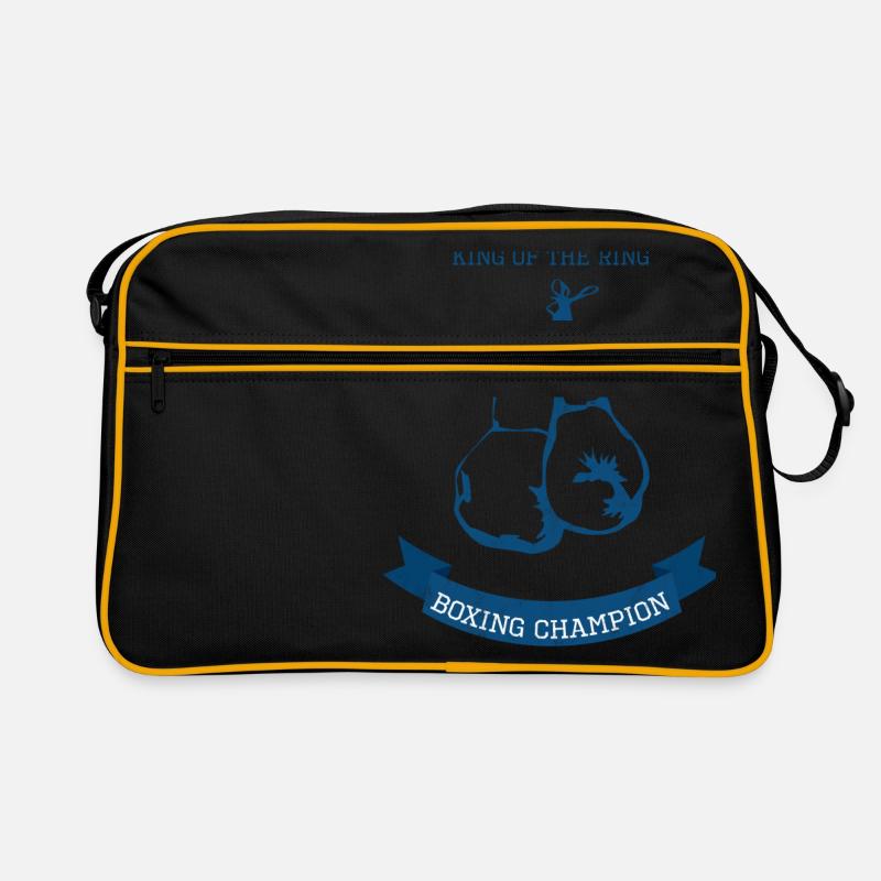 Boxen - Boxhandschuh - Champion - Boxer - Geschenk Retro Tasche