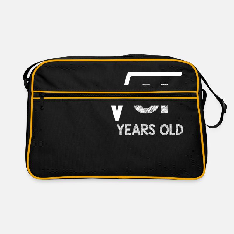 Root 81 are 9 years old - Retro Bag - black/gold