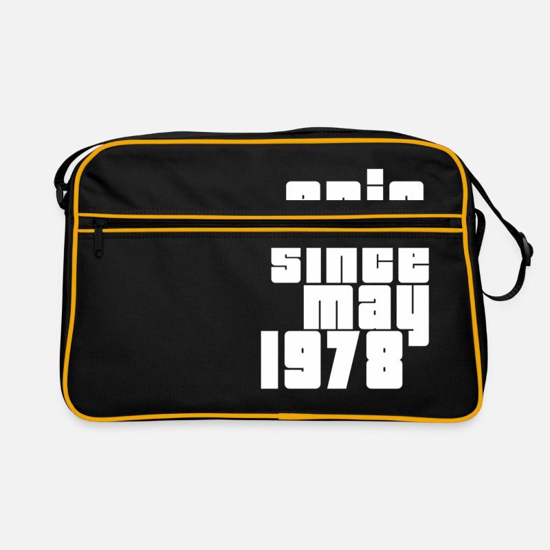 epic since may 1978 - Retro Bag - black/gold