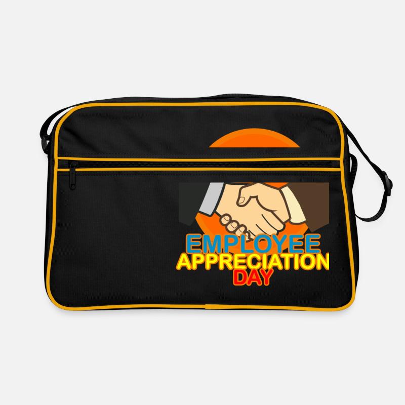 Wertschätzungtag der Mitarbeiter Retro Tasche