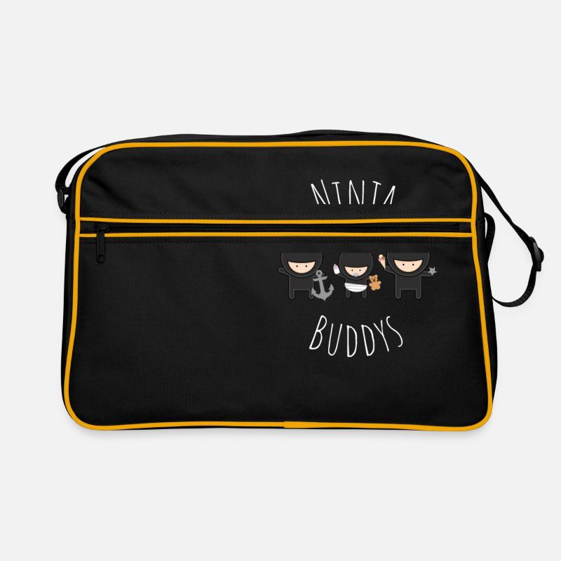Ninja Amis Conception drôle Sac Retro