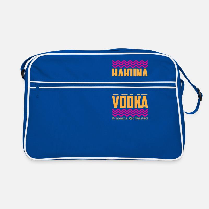 Hakuna Einige Vodka Geschenk Retro Tasche