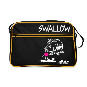 HIRONDELLE bébé NE PAS SPIT - CARP - PÊCHE - CARP - Sac Retro - noir/or - Devant