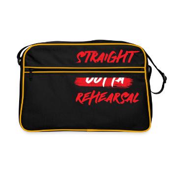 Musical - Actors - Acting - Casting - Retro Bag - black/gold - Front