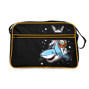 Galactic Easter! - Retro Bag - black/gold - Front