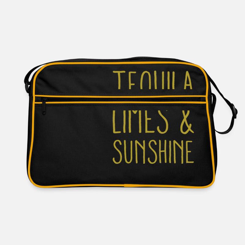 Tequila Limes & Sunshine Drôle Cinco De Mayo Sac Retro