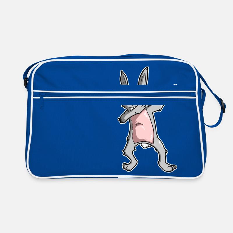 Dabbing Easter Bunny - Osterhasen Dab! Retro Tasche