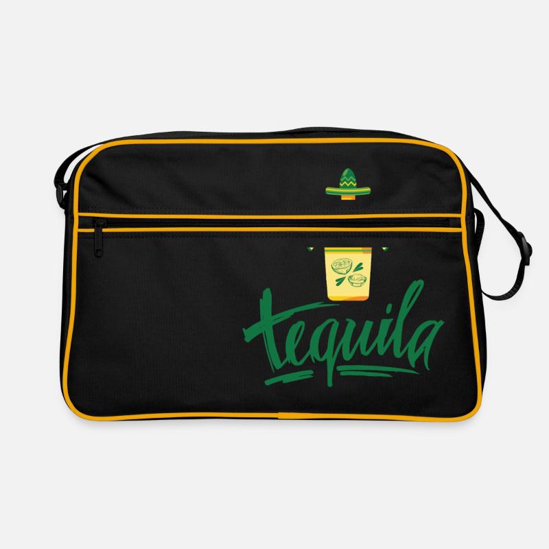Tequila Geschenkidee Retro Tasche