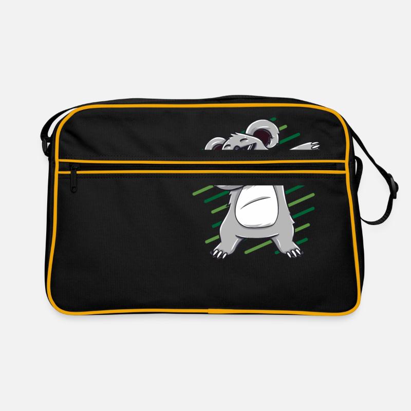 Dabbing dab Koala Bär Dab Geschenk Geburtstag Retro Tasche