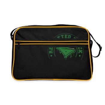 Snooker Respotted Black - Retro Bag - black/gold - Front