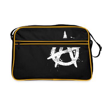 Anarchy Cool - Retro Bag - black/gold - Front