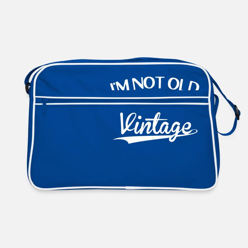 ich bin nicht alt ich bin vintage Geburtstag Retro Tasche