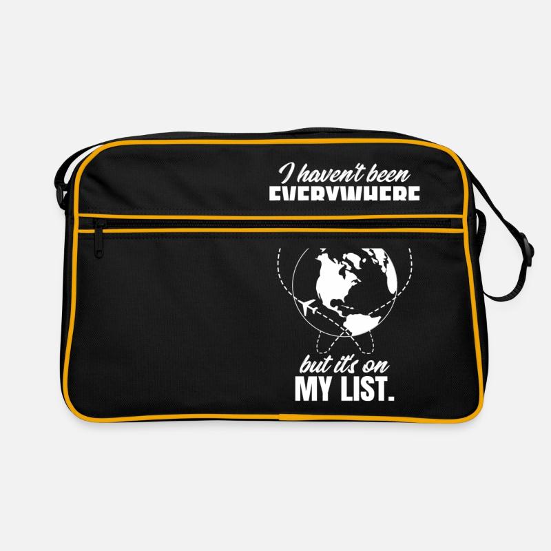 Reisen Sprüche Strand Reiselust Urlaub Reisender Retro Tasche