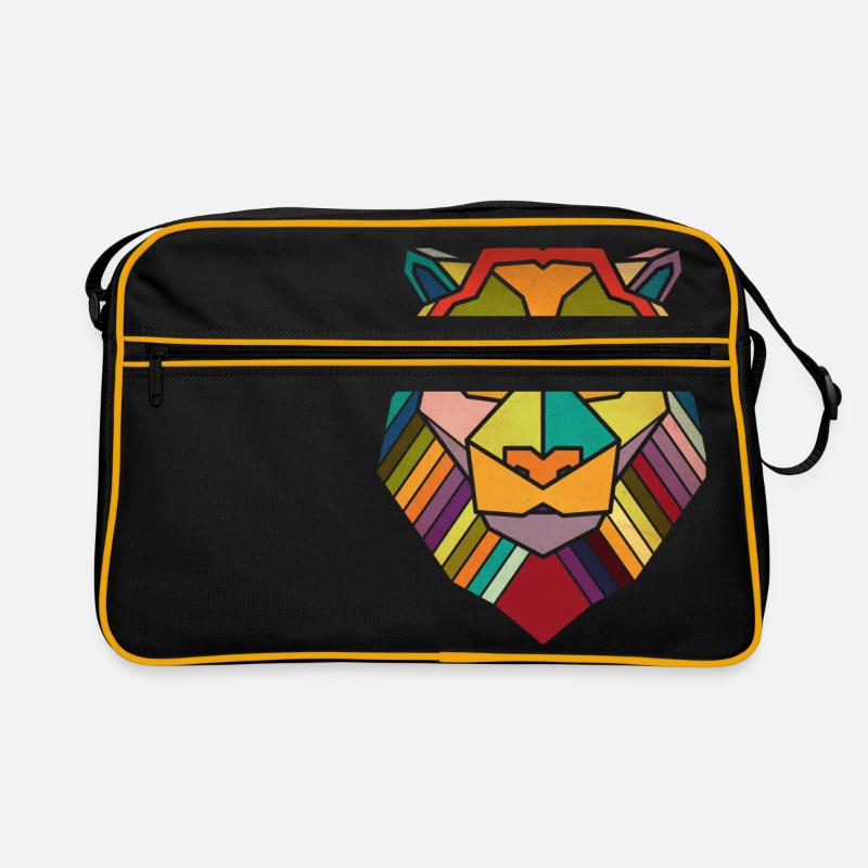 Löwe Retro Tasche