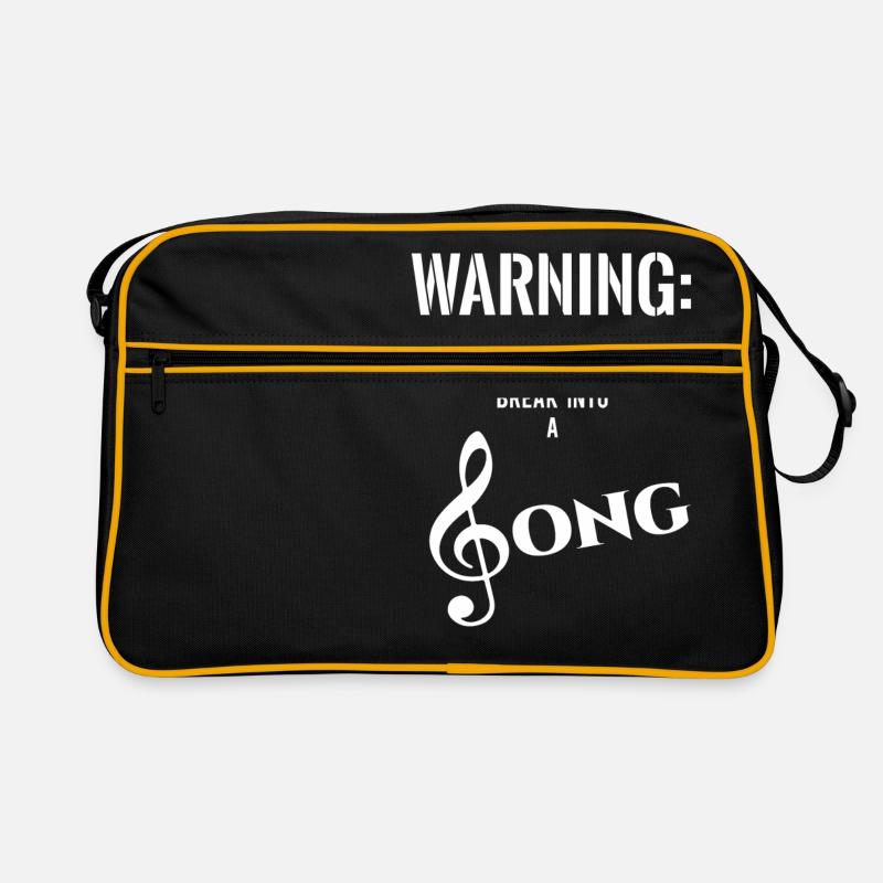 Attention - chanson - chant - clef Sac Retro