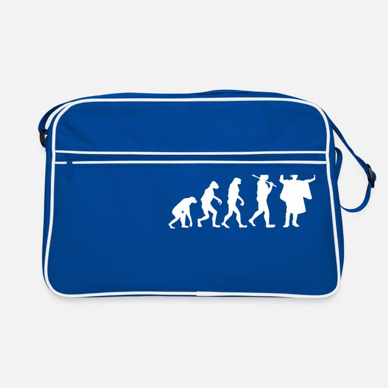 Graduierung - Evolution - Geschenk Retro Tasche