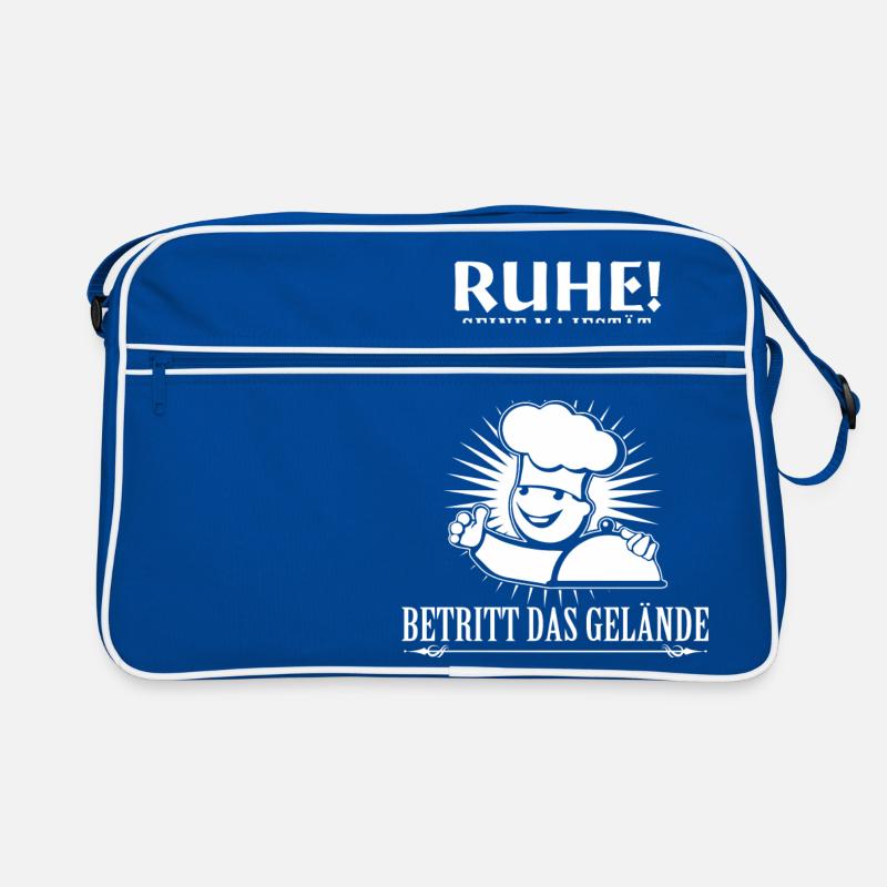 Der Herr der Küche - Geschenk Retro Tasche