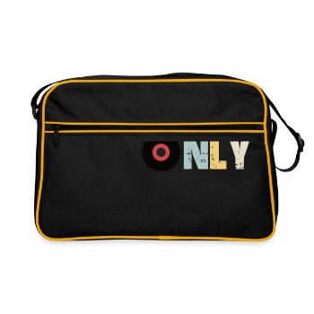 Vinyl only - Retro Bag - black/gold - Front