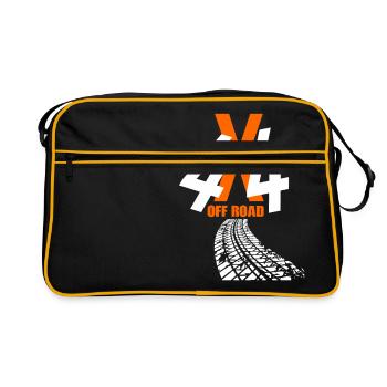 4x4 Offroad - Sac Retro - noir/or - Devant