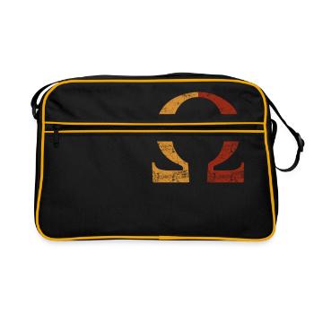 Omega Graphics - Retro Bag - black/gold - Front