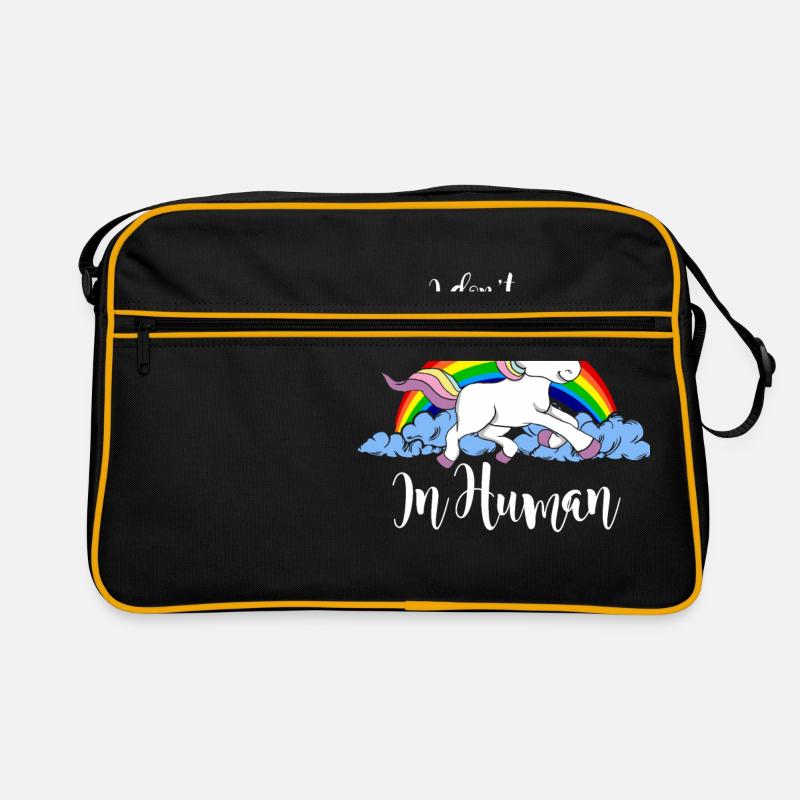 Licorne arc-en-ciel Sac Retro