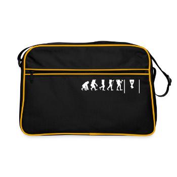 Evolution Calisthenics - Retro Tasche - Schwarz/Gold - Vorne