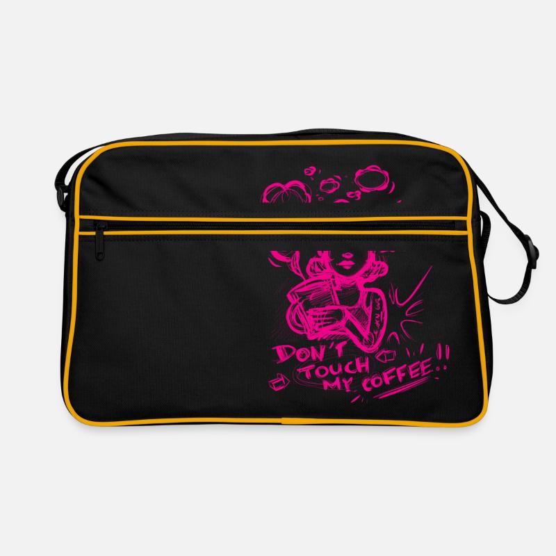 Do not touch my coffee! Retro Bag
