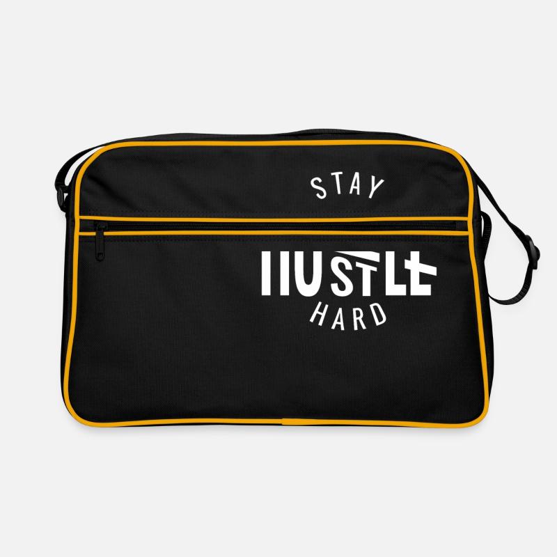 Restez Humble Hustle Hard Entrepreneur Sac Retro