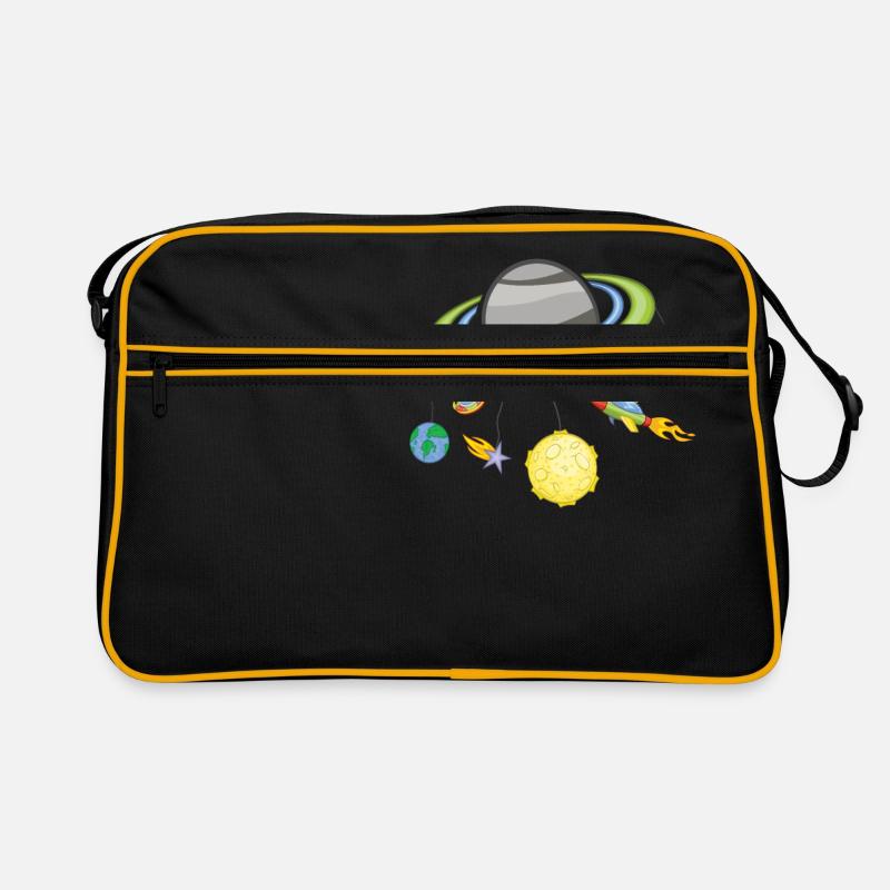 Space Mobile Planet Space / Idée cadeau Sac Retro