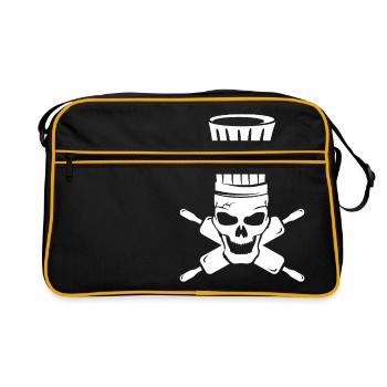 Cuisine Cook Pirates - Sac Retro - noir/or - Devant