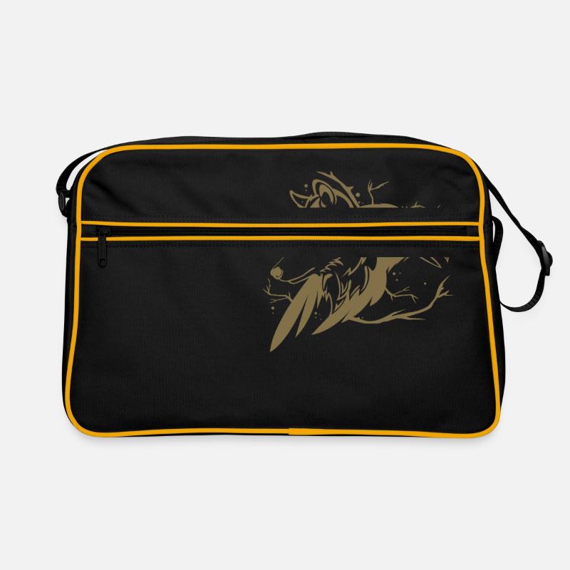 Corbeau loup Sac Retro