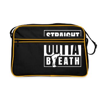 Straight Outta Breath Gift Out of Breath Joggers - Retro Bag - black/gold - Front
